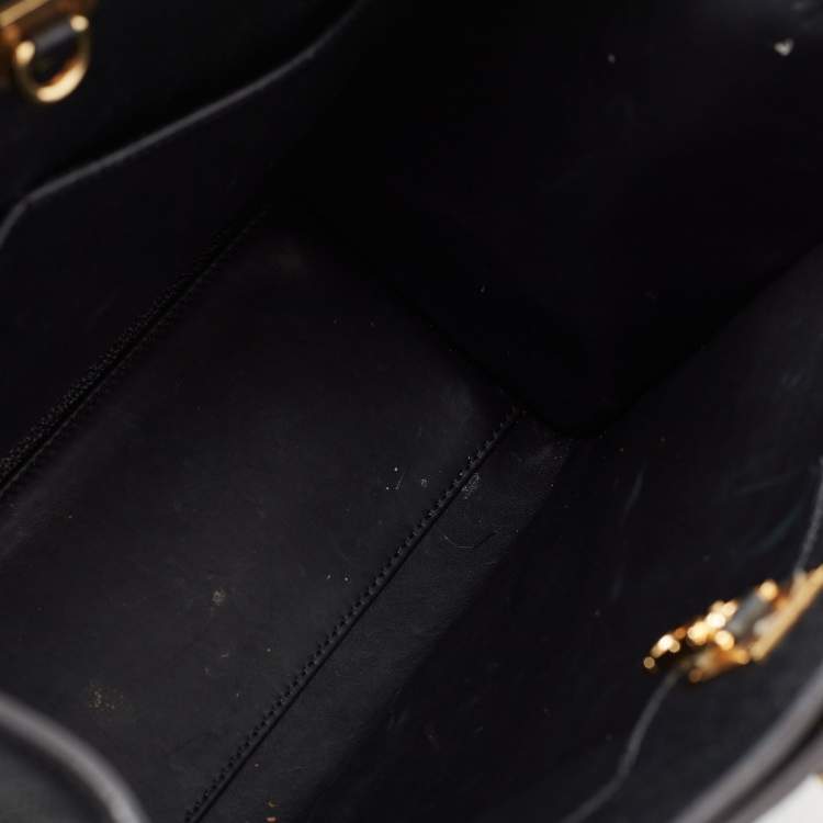 Pre Owned Louis Vuitton Black Leather City Steamer MM Bag