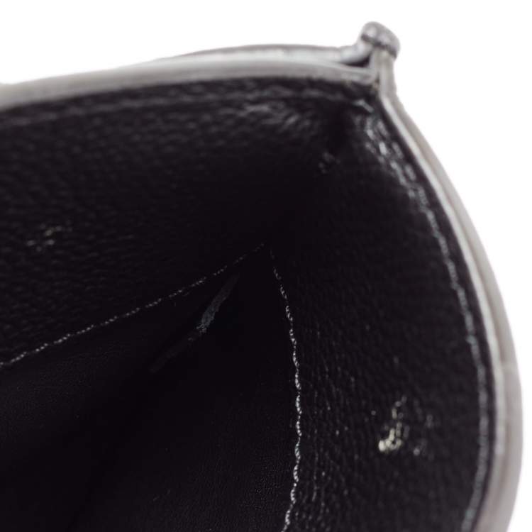 Pre Owned Louis Vuitton Black Leather City Steamer MM Bag