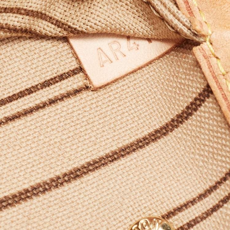 Pre Owned Louis Vuitton Monogram Canvas and Leather Neverfull PM Bag