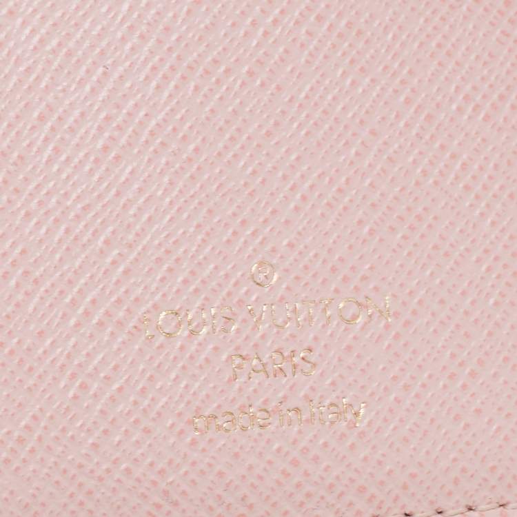 مملوكة مسبقًا Louis Vuitton Rose Ballerine Monogram Canvas Victorine Wallet 