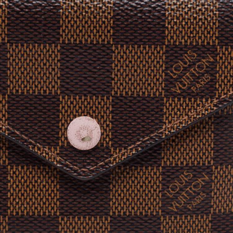 مملوكة مسبقًا Louis Vuitton Rose Ballerine Monogram Canvas Victorine Wallet 