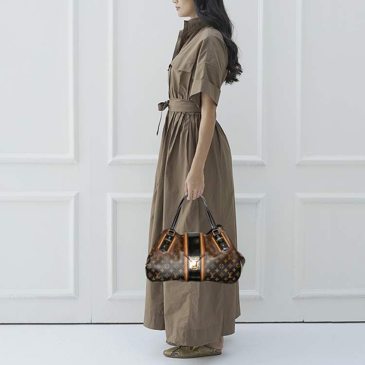 Louis Vuitton Limited Edition Noir Monogram Mirage Griet Bag - Yoogi's  Closet
