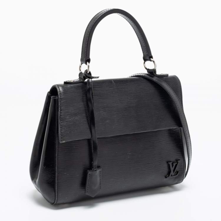Pre Owned Louis Vuitton Black Epi Leather Cluny BB Bag