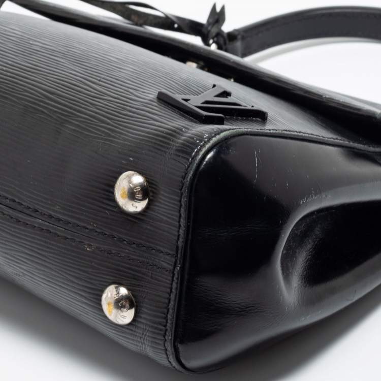 Pre Owned Louis Vuitton Black Epi Leather Cluny BB Bag