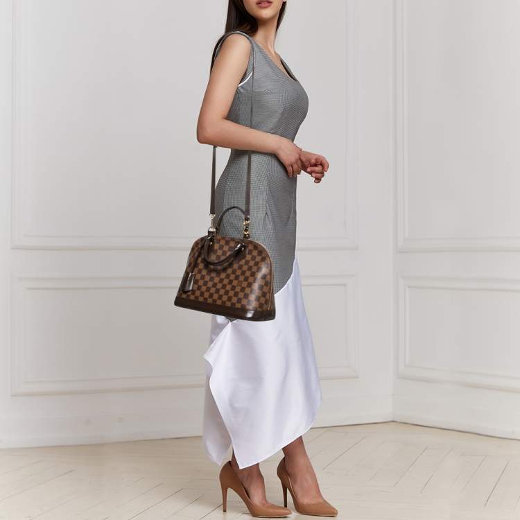 Louis Vuitton Damier Ebene Alma PM Bag
