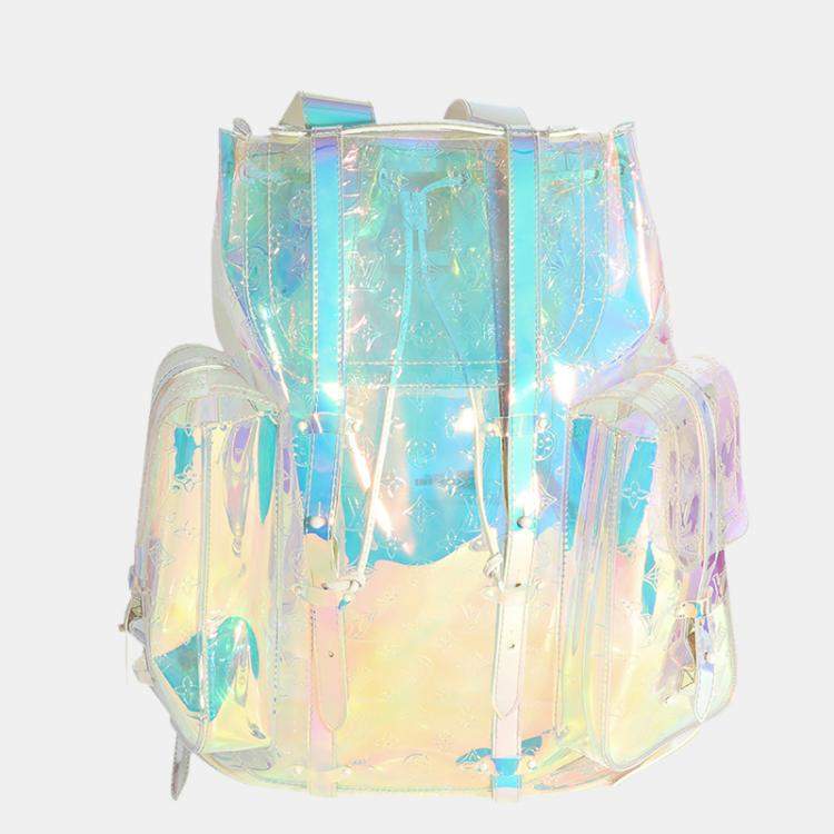 Louis X Virgil Abloh PVC Prism Christopher Backpack Vuitton | TLC