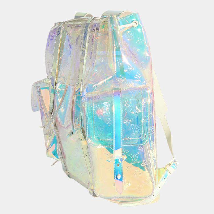Louis Vuitton 2019 Monogram Prism Christopher GM Backpack - Metallic  Backpacks, Bags - LOU517442