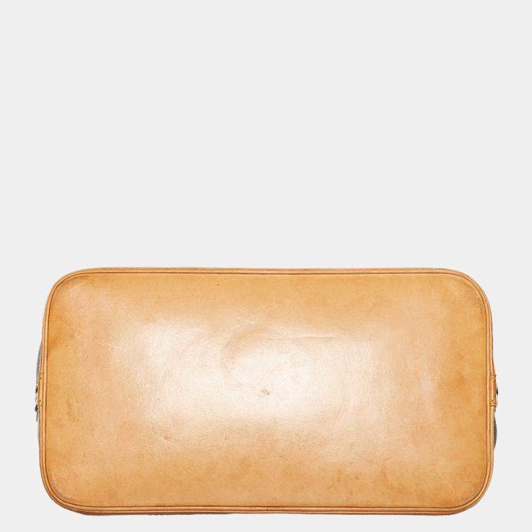 Pre Owned Louis Vuitton Brown Monogram Alma PM