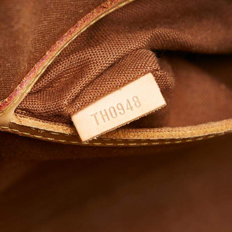 Pre Owned Louis Vuitton Brown Monogram Alma PM