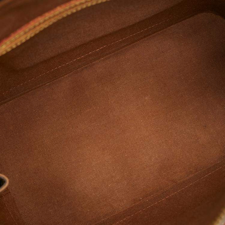 Pre Owned Louis Vuitton Brown Monogram Alma PM