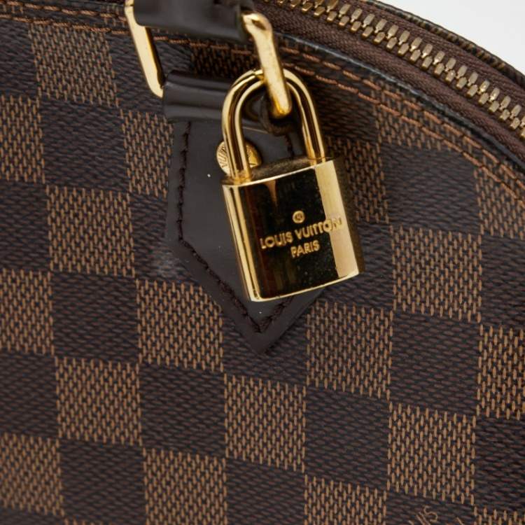 Pre Owned Louis Vuitton Damier Ebene Canvas Alma BB Bag