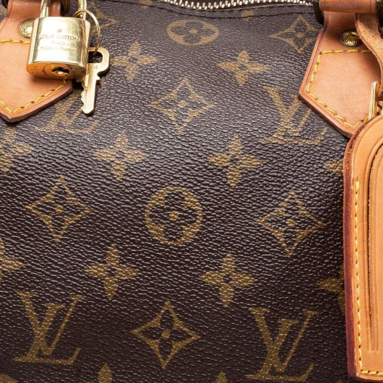 Pre Owned Louis Vuitton Monogram Canvas Speedy 30 Bag