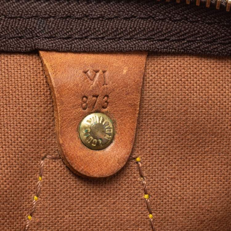 Pre Owned Louis Vuitton Monogram Canvas Speedy 30 Bag