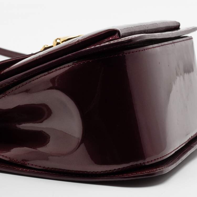 مملوكة مسبقًا Louis Vuitton Amarante Monogram Vernis Romaine Bag