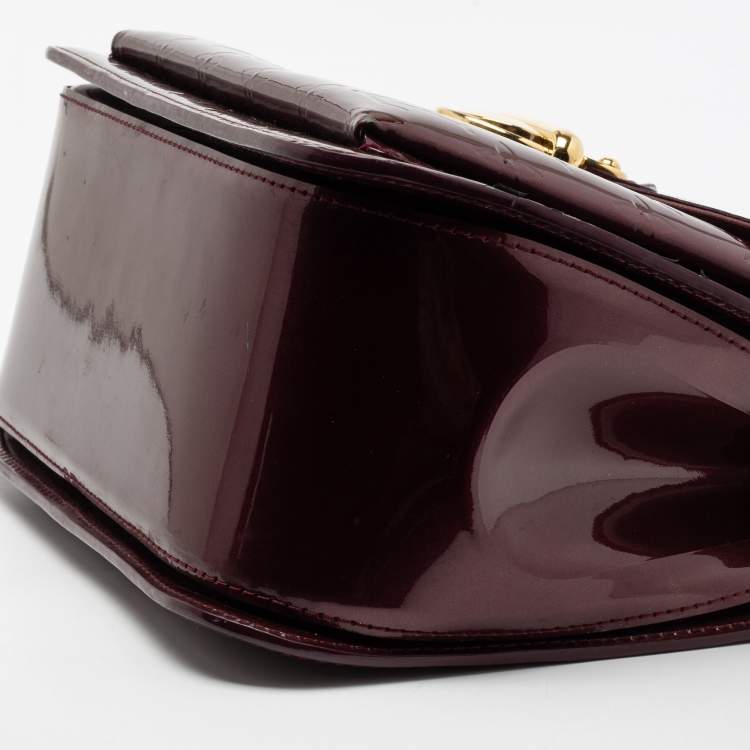 مملوكة مسبقًا Louis Vuitton Amarante Monogram Vernis Romaine Bag