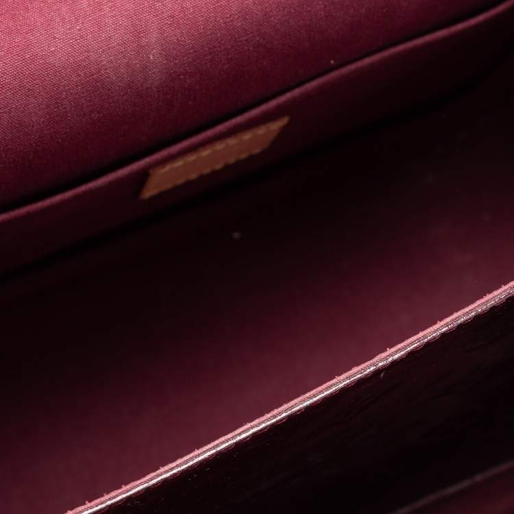 مملوكة مسبقًا Louis Vuitton Amarante Monogram Vernis Romaine Bag