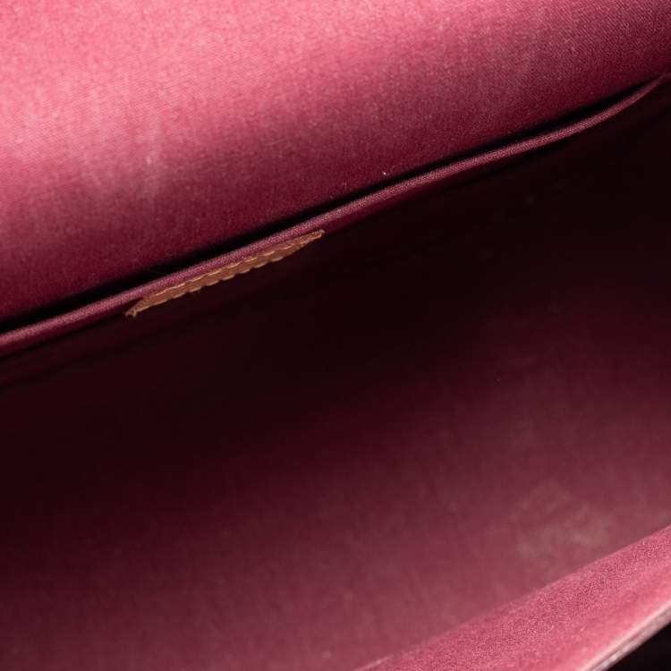 مملوكة مسبقًا Louis Vuitton Amarante Monogram Vernis Romaine Bag