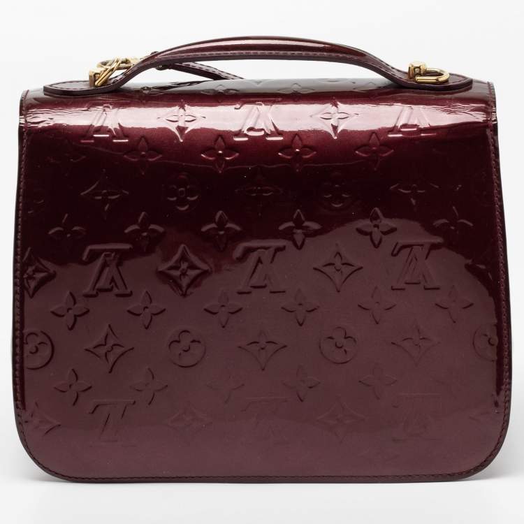 مملوكة مسبقًا Louis Vuitton Amarante Monogram Vernis Romaine Bag