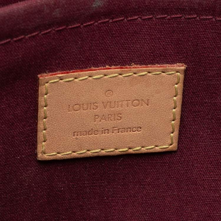 مملوكة مسبقًا Louis Vuitton Amarante Monogram Vernis Romaine Bag