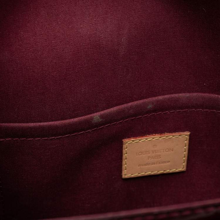 مملوكة مسبقًا Louis Vuitton Amarante Monogram Vernis Romaine Bag