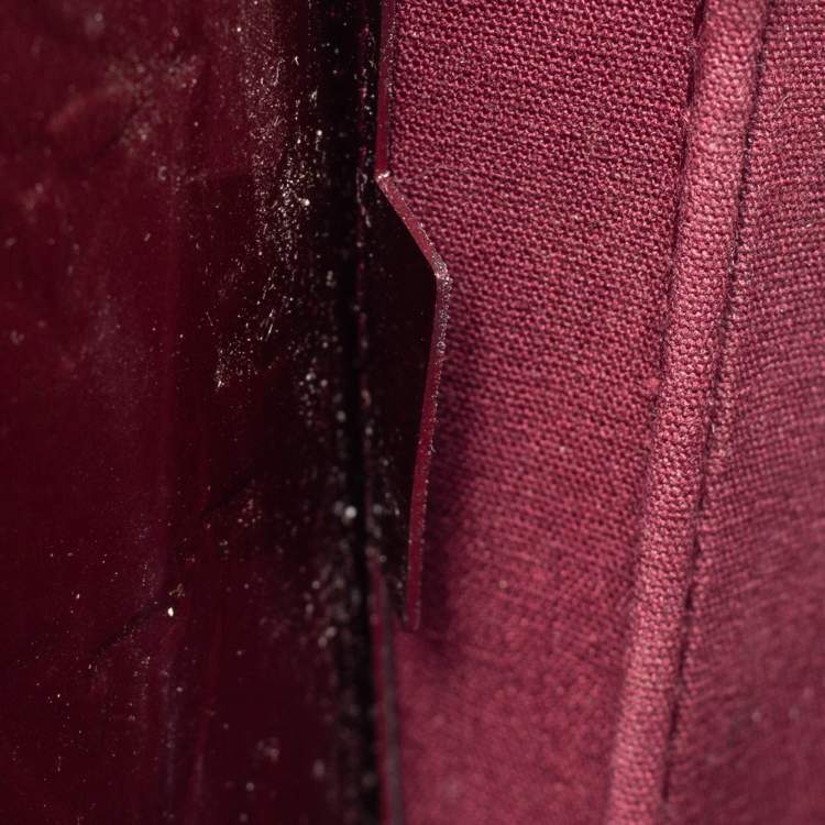 مملوكة مسبقًا Louis Vuitton Amarante Monogram Vernis Romaine Bag