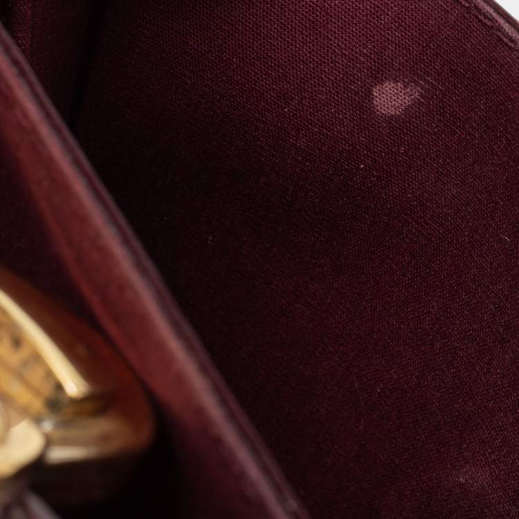مملوكة مسبقًا Louis Vuitton Amarante Monogram Vernis Romaine Bag