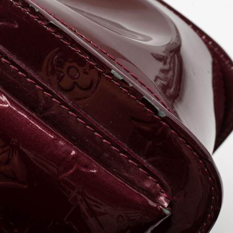 مملوكة مسبقًا Louis Vuitton Amarante Monogram Vernis Romaine Bag