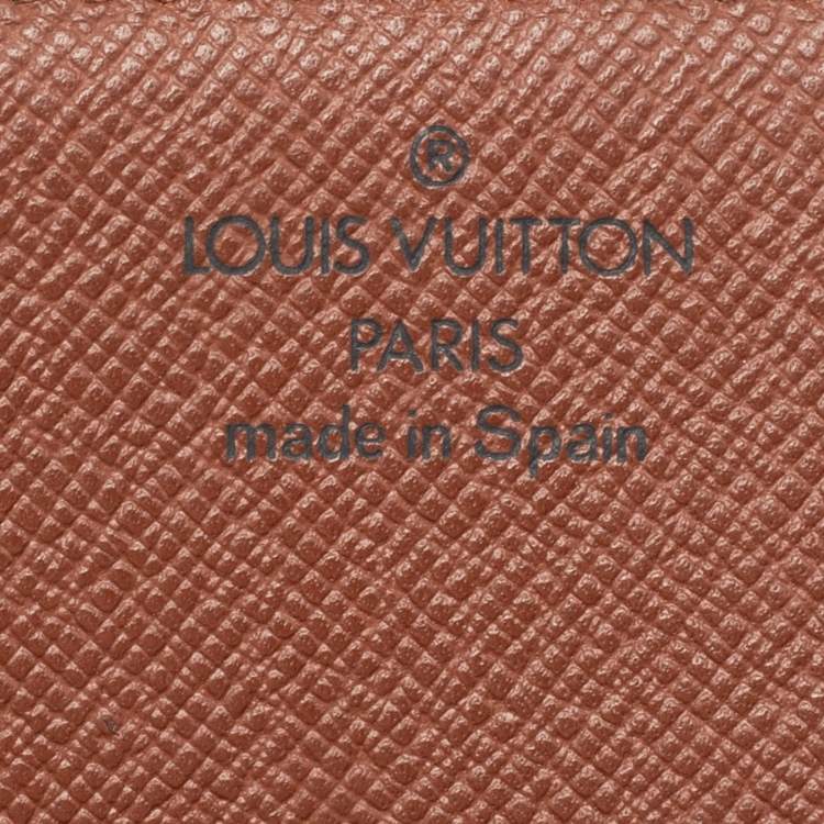 Pre Owned Louis Vuitton Monogram Canvas Enveloppe Carte de Visite Card Holder