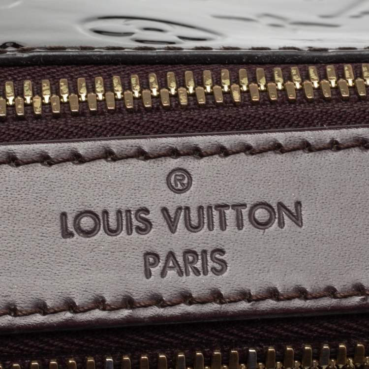 مملوكة مسبقًا Louis Vuitton Amarante Monogram Vernis Melrose Bag