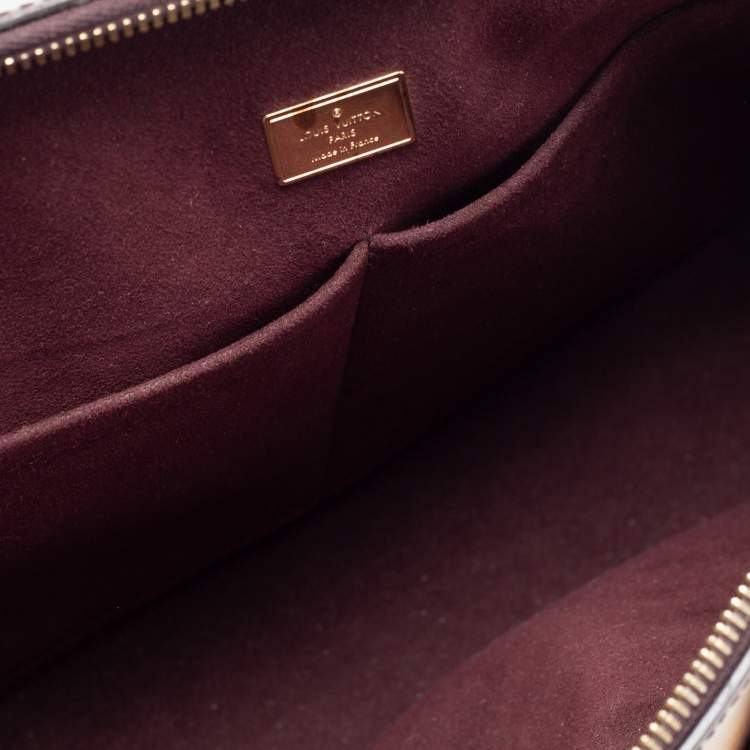 مملوكة مسبقًا Louis Vuitton Amarante Monogram Vernis Melrose Bag