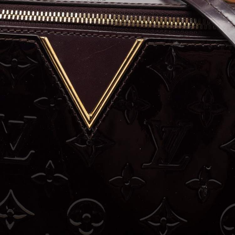مملوكة مسبقًا Louis Vuitton Amarante Monogram Vernis Melrose Bag
