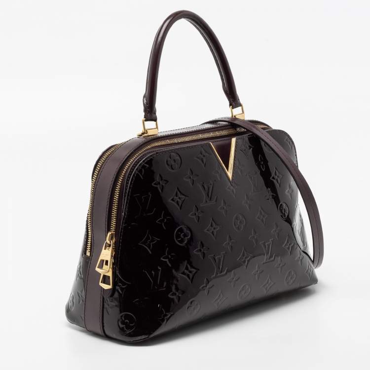 مملوكة مسبقًا Louis Vuitton Amarante Monogram Vernis Melrose Bag