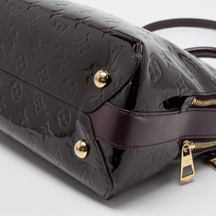 مملوكة مسبقًا Louis Vuitton Amarante Monogram Vernis Melrose Bag