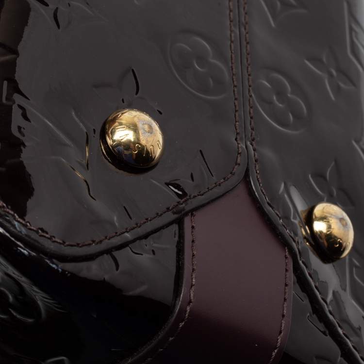مملوكة مسبقًا Louis Vuitton Amarante Monogram Vernis Melrose Bag