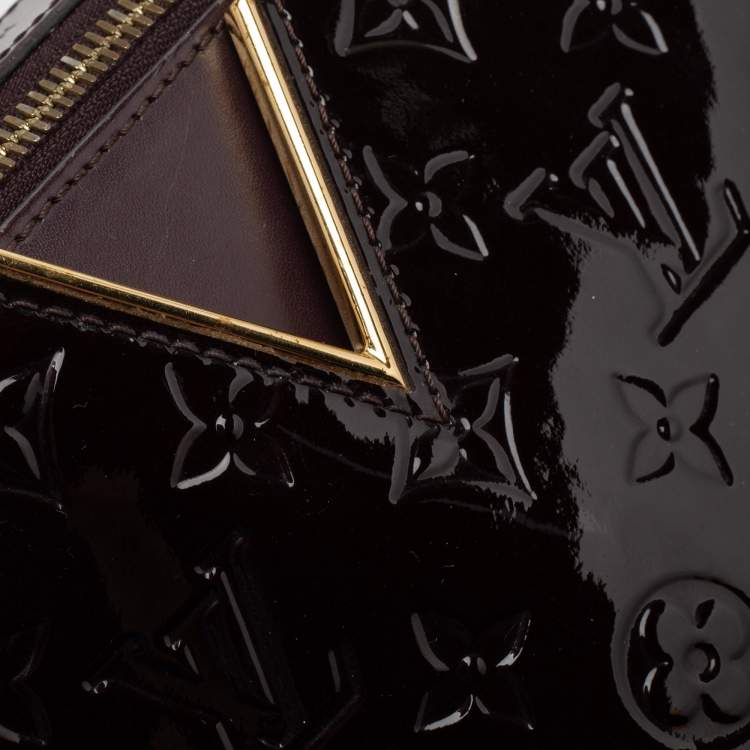 مملوكة مسبقًا Louis Vuitton Amarante Monogram Vernis Melrose Bag