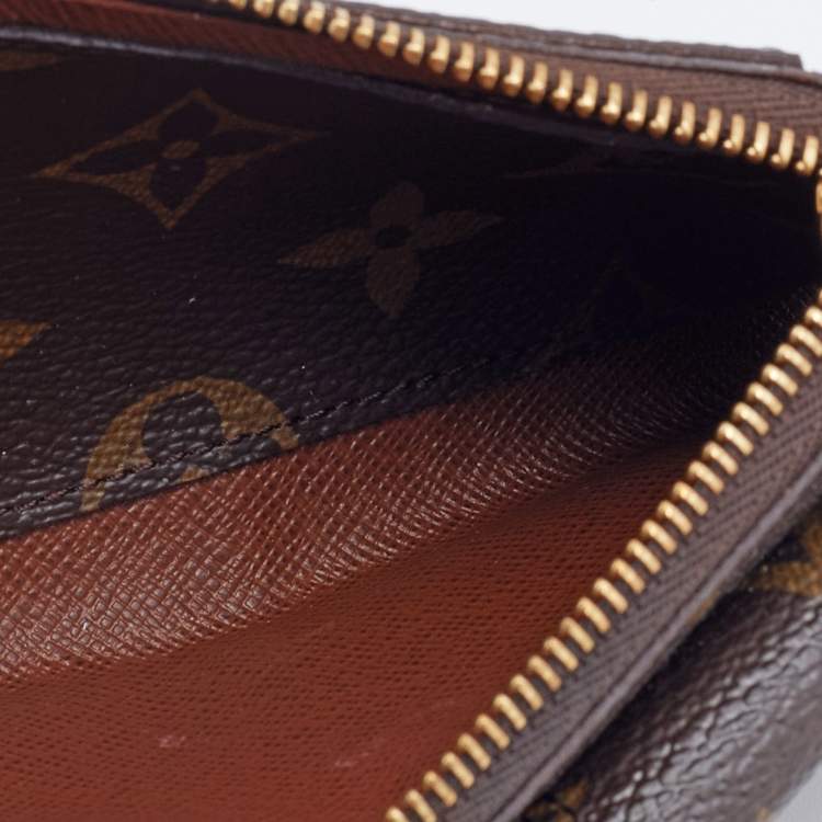 مملوكة مسبقًا Louis Vuitton Brown Monogram Canvas Pochette Duo Belt Bag