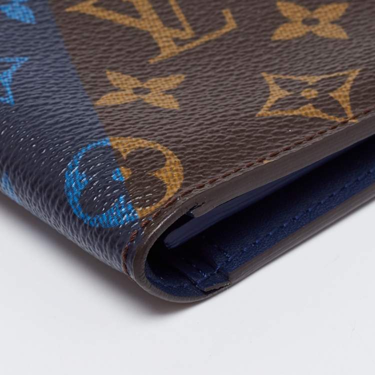 Pre Owned Louis Vuitton Monogram V Canvas Brazza Wallet