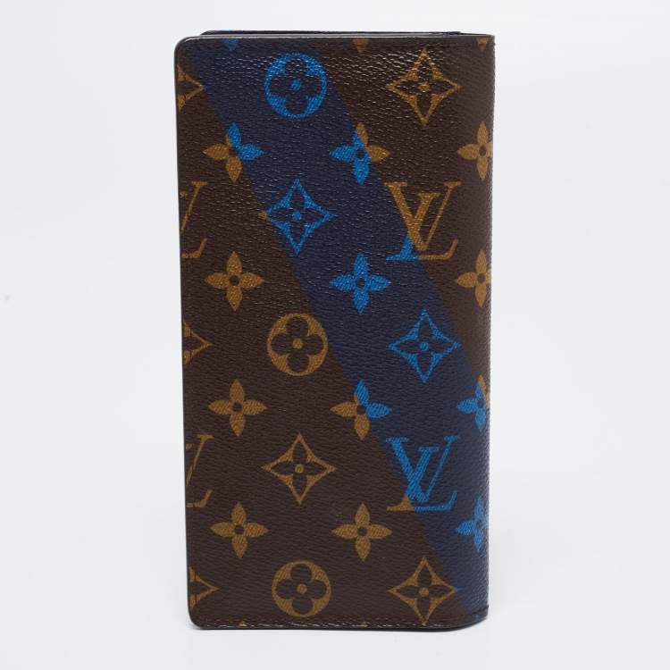 Pre Owned Louis Vuitton Monogram V Canvas Brazza Wallet