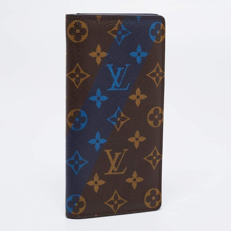 Pre Owned Louis Vuitton Monogram V Canvas Brazza Wallet