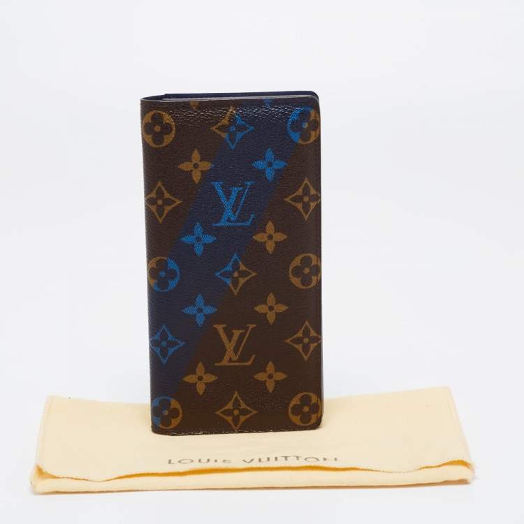 Pre Owned Louis Vuitton Monogram V Canvas Brazza Wallet