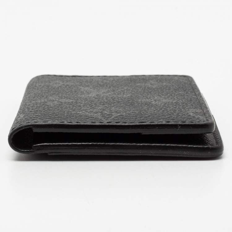 Pre Owned Louis Vuitton Monogram Eclipse Canvas Pocket Organizer