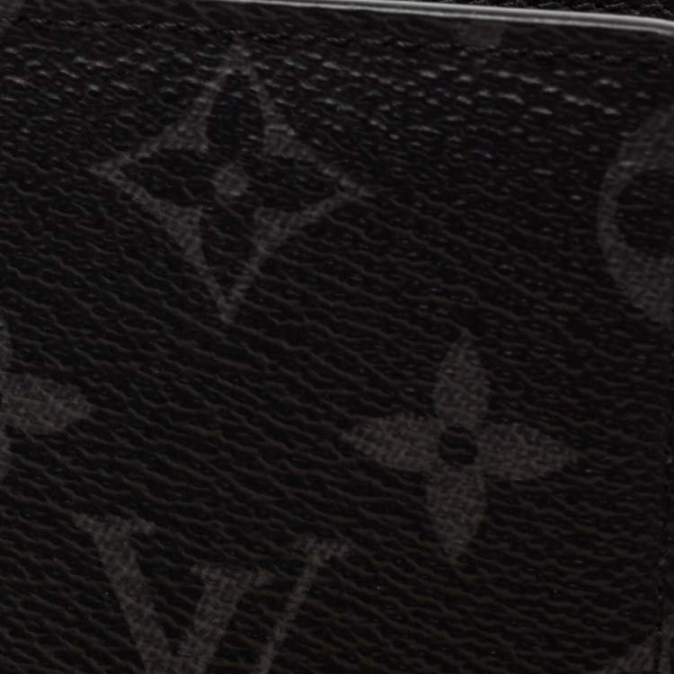 Pre Owned Louis Vuitton Monogram Eclipse Canvas Pocket Organizer