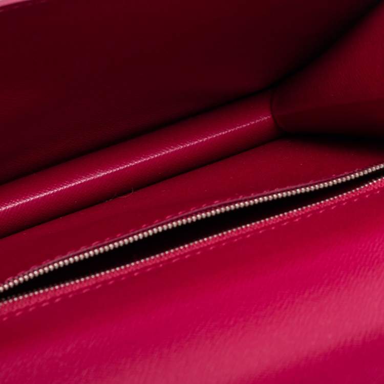 Pre Owned Louis Vuitton Fuchsia Epi Leather Monceau BB Bag