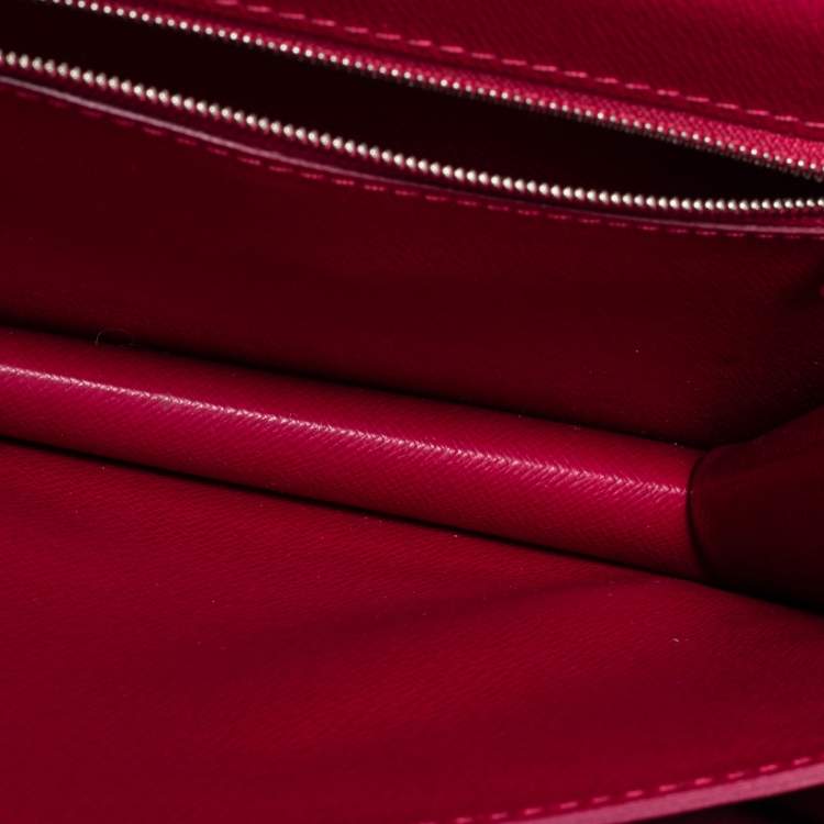 Pre Owned Louis Vuitton Fuchsia Epi Leather Monceau BB Bag