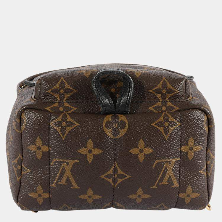 Pre Owned Louis Vuitton Monogram Canvas Palm Springs Mini Backpack