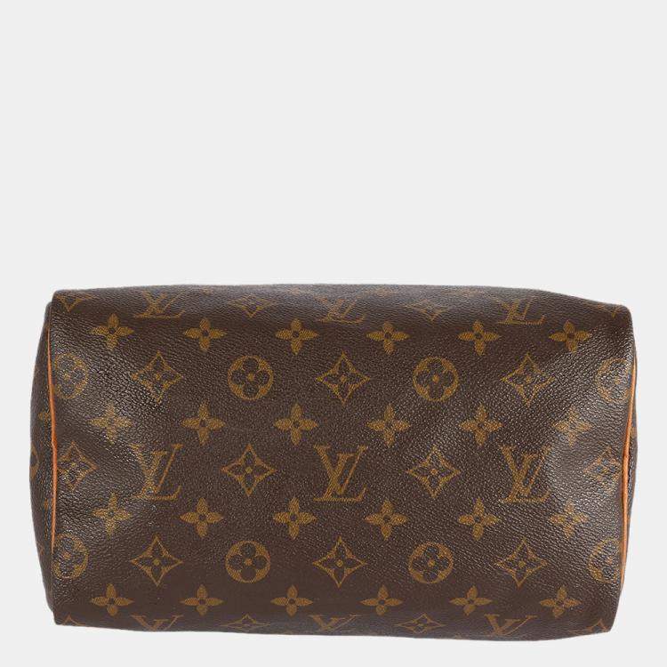 Pre Owned Louis Vuitton Monogram Canvas Speedy 25 Bag