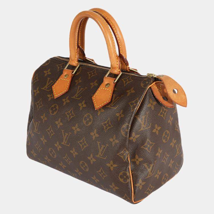 Pre Owned Louis Vuitton Monogram Canvas Speedy 25 Bag