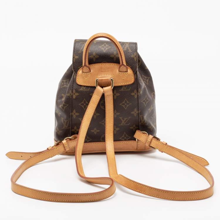 Pre Owned Louis Vuitton Monogram Canvas Mini Montsouris Backpack
