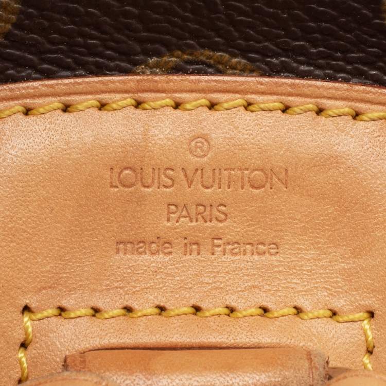 Pre Owned Louis Vuitton Monogram Canvas Mini Montsouris Backpack
