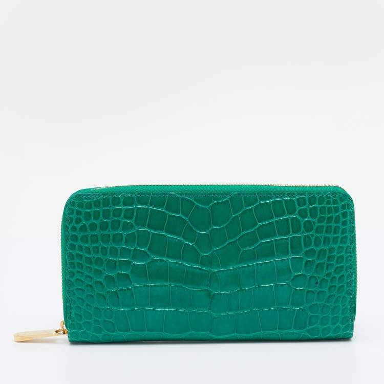 Louis Vuitton Zippy Alligator Wallet